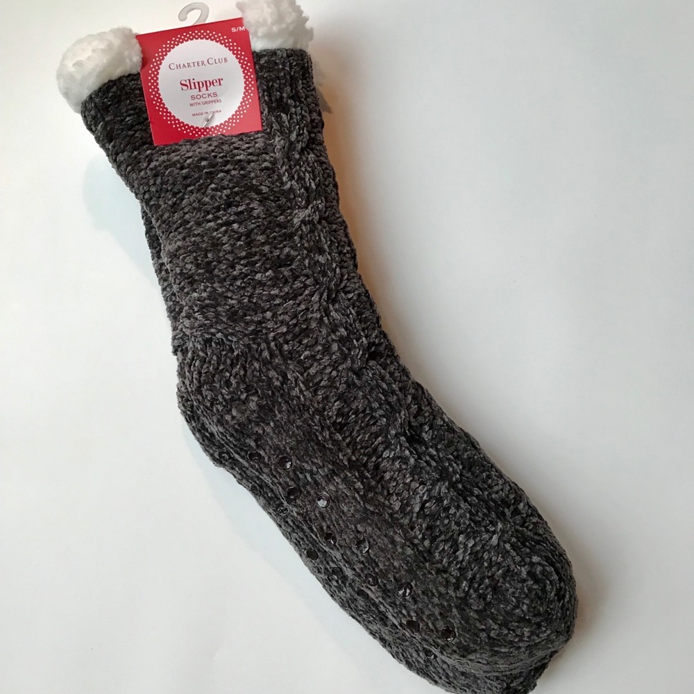 Fuzzy Slipper Socks